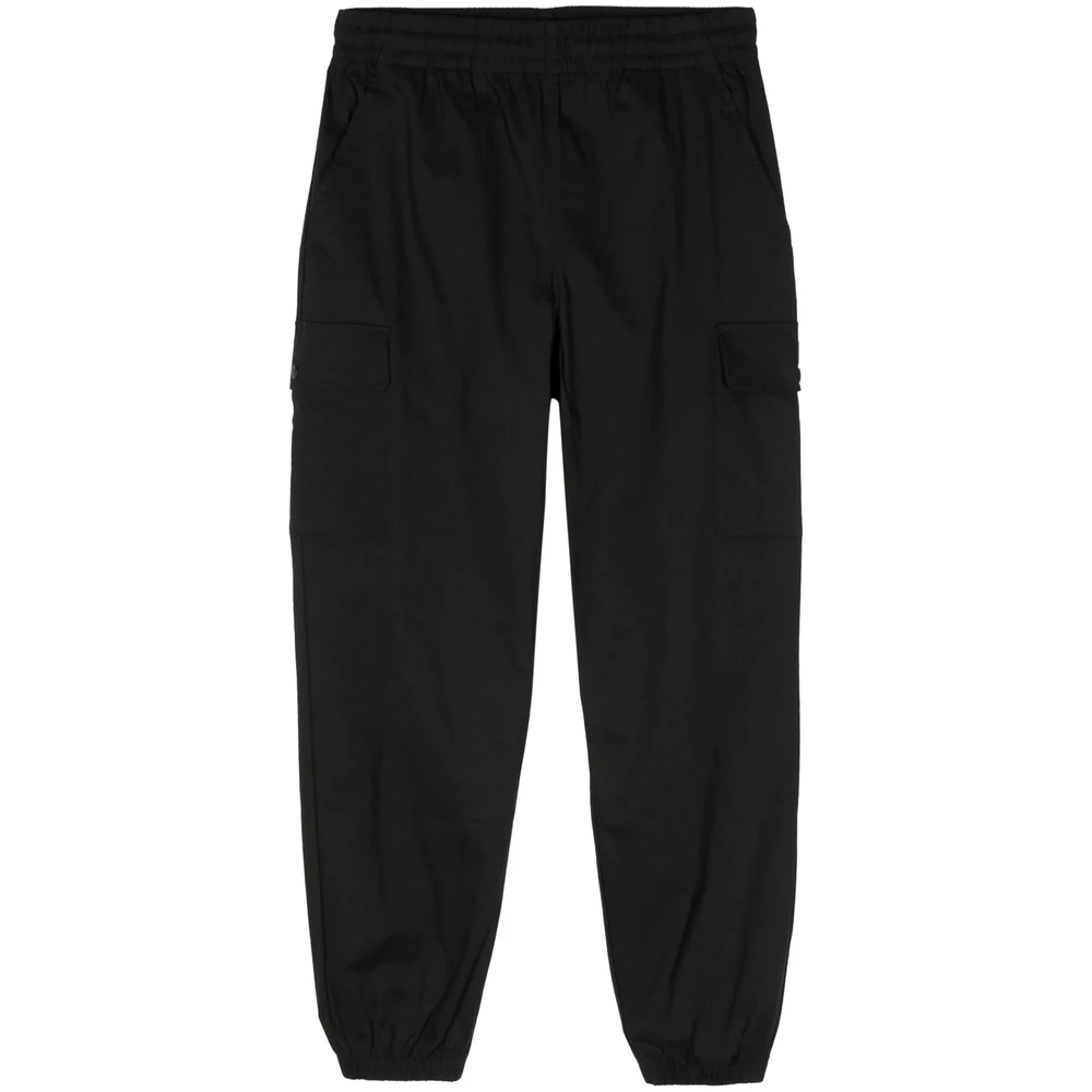 New Balance Zwarte Cargo Broek Taps Toelopende Pijp Black Heren