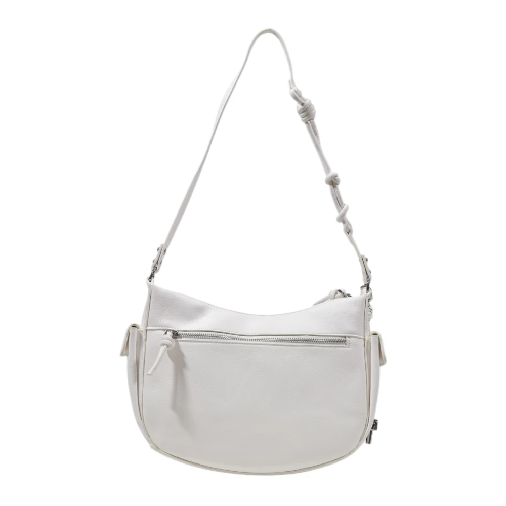 Desigual Witte rits handtas met zakken White Dames