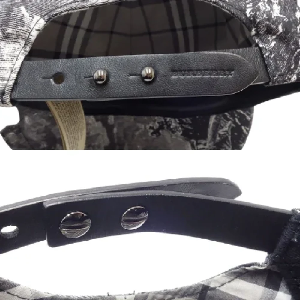 Burberry Vintage Pre-owned Cotton hats Black Dames