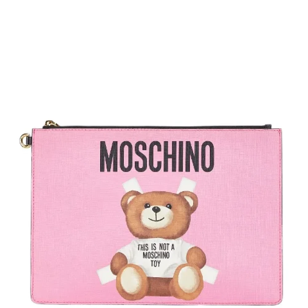 Pre-owned > Pre-owned Bags > Pre-owned Clutches - - Moschino Pre-Owned - Modalova