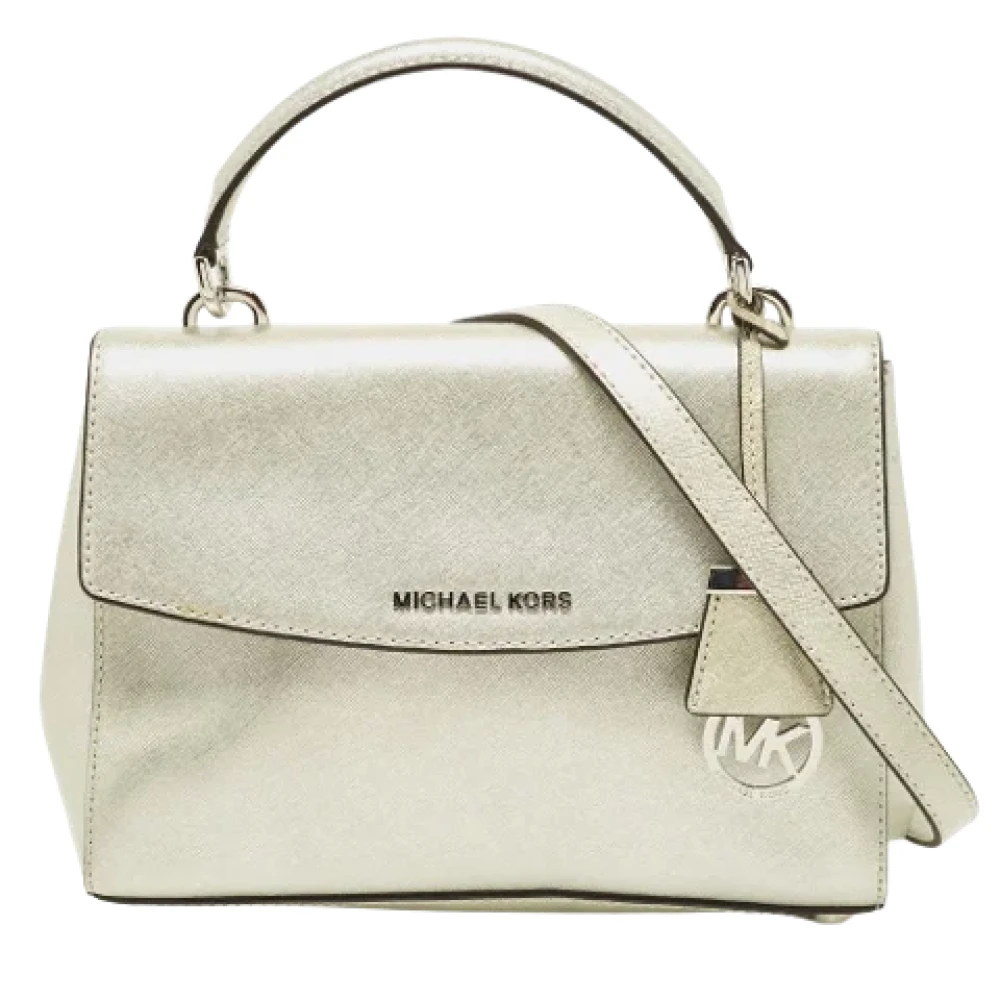 Michael Kors Pre-owned Leather handbags Gray Dames