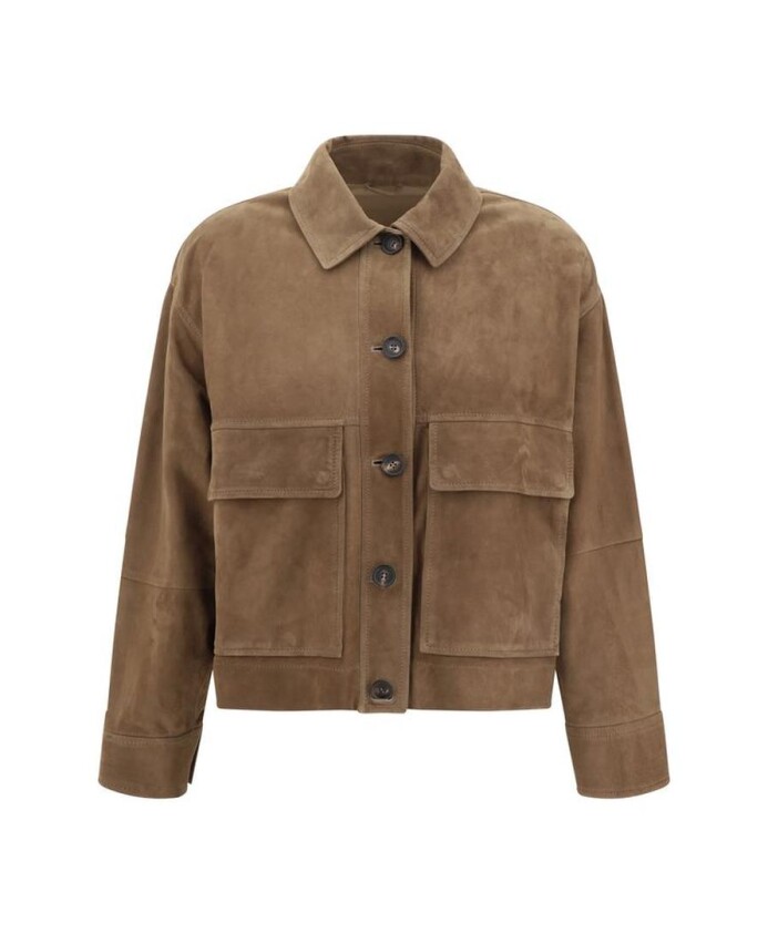 veste-classique-en-daim-avec-poches-a-rabat