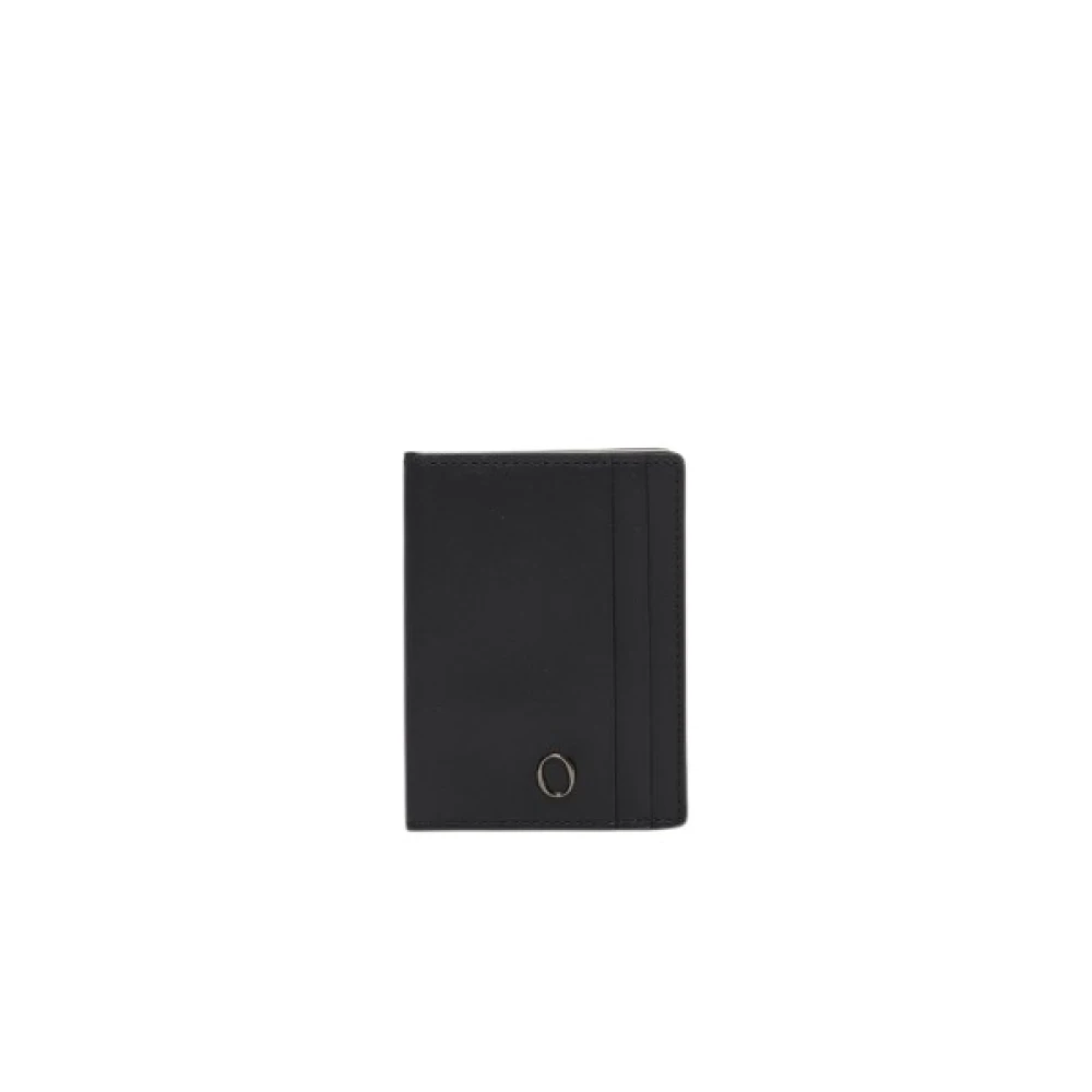 Orciani Unisex Svart Accessoarer One Size, Läder, Korthållare