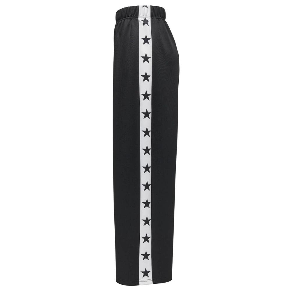 Only Wijde Broek Sweatpants Black Dames