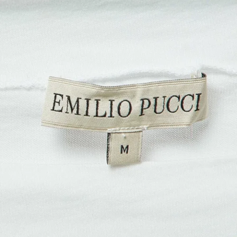 Emilio Pucci Pre-owned Fabric tops White Dames