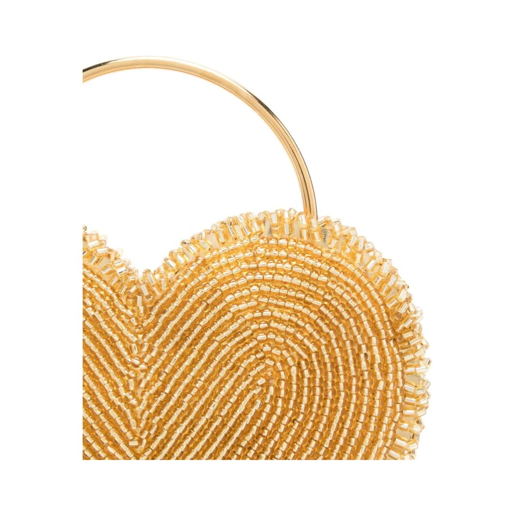 Vanina Goudkleurige Top Handtas Yellow Dames