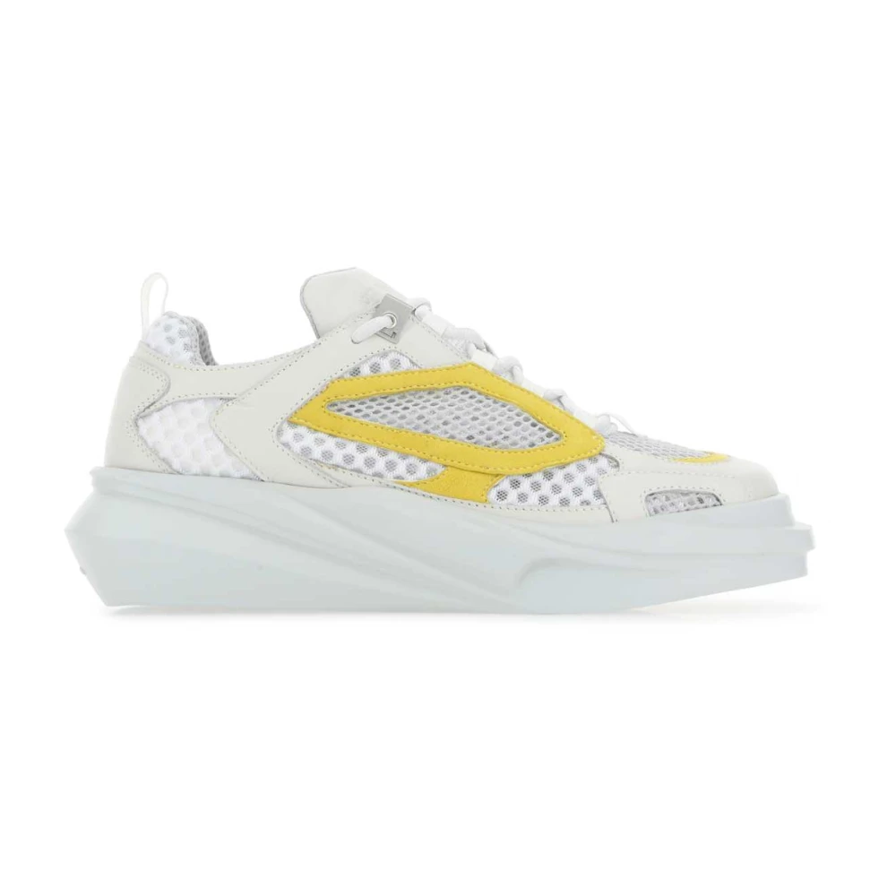 1017 Alyx 9SM Tweekleurige lederen wandel sneakers Heren Schoenen Wit
