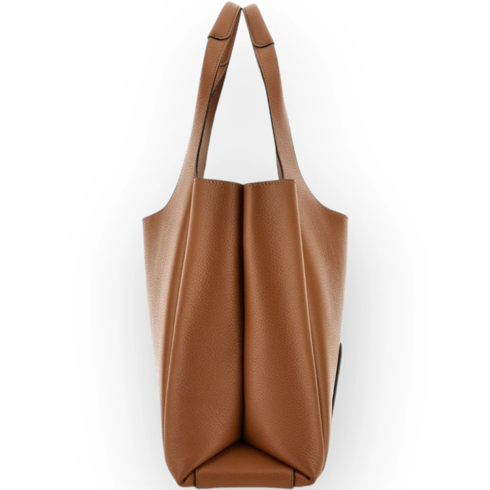 Hogan Geëtste Winkel Schoudertas Brown Dames