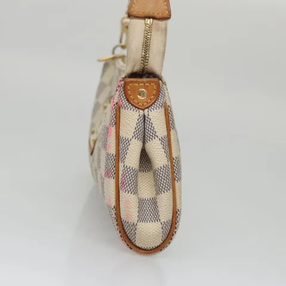 Louis Vuitton Vintage Pre-owned Canvas louis-vuitton-bags White Dames