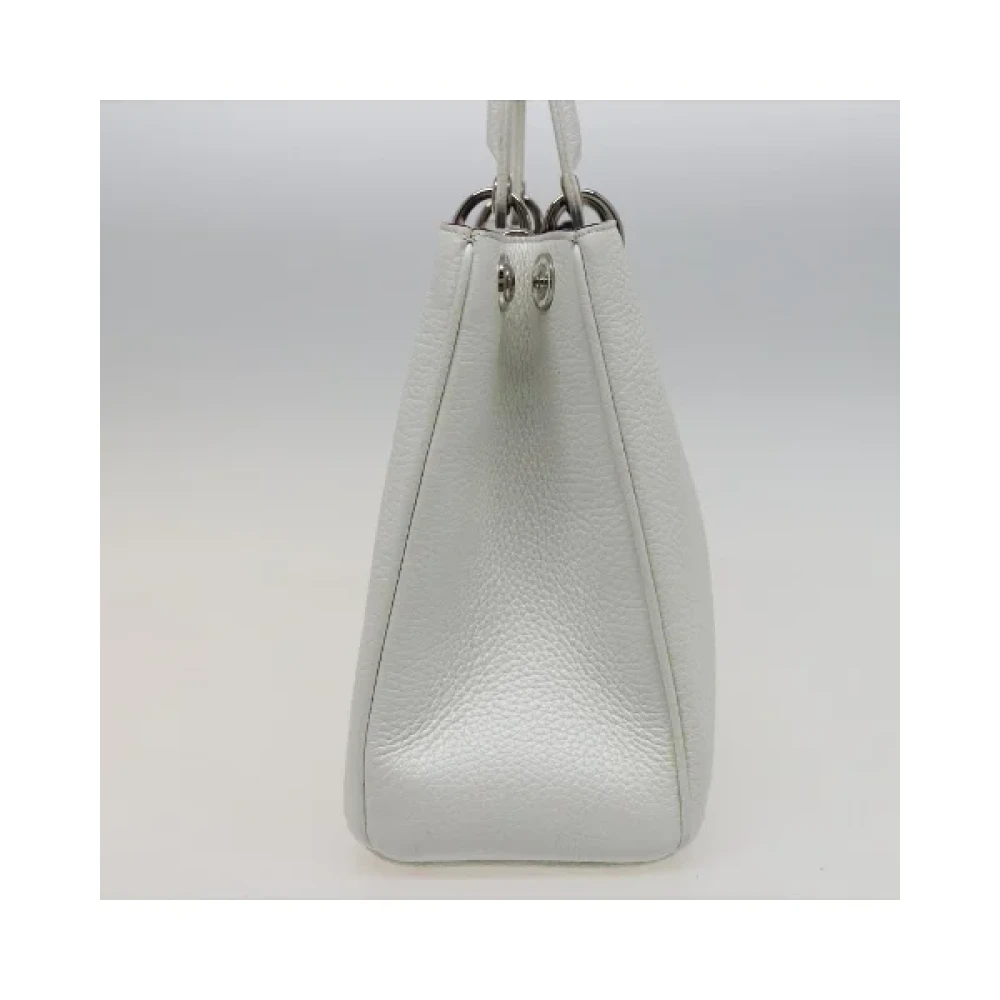 Dior Vintage Pre-owned Leather dior-bags White Dames