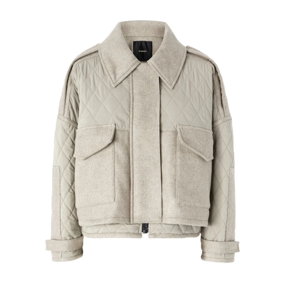 Pinko Stijlvolle Jassen voor elke gelegenheid Beige Dames
