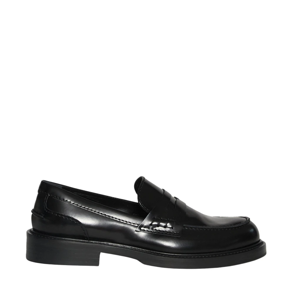 Guglielmo Rotta Läder Moccasin 2429 Black, Dam