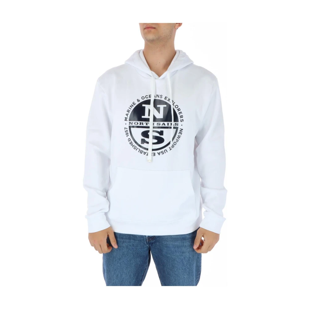 North Sails , Herren, Sweatshirts & Hoodies, Weiß, 2XL