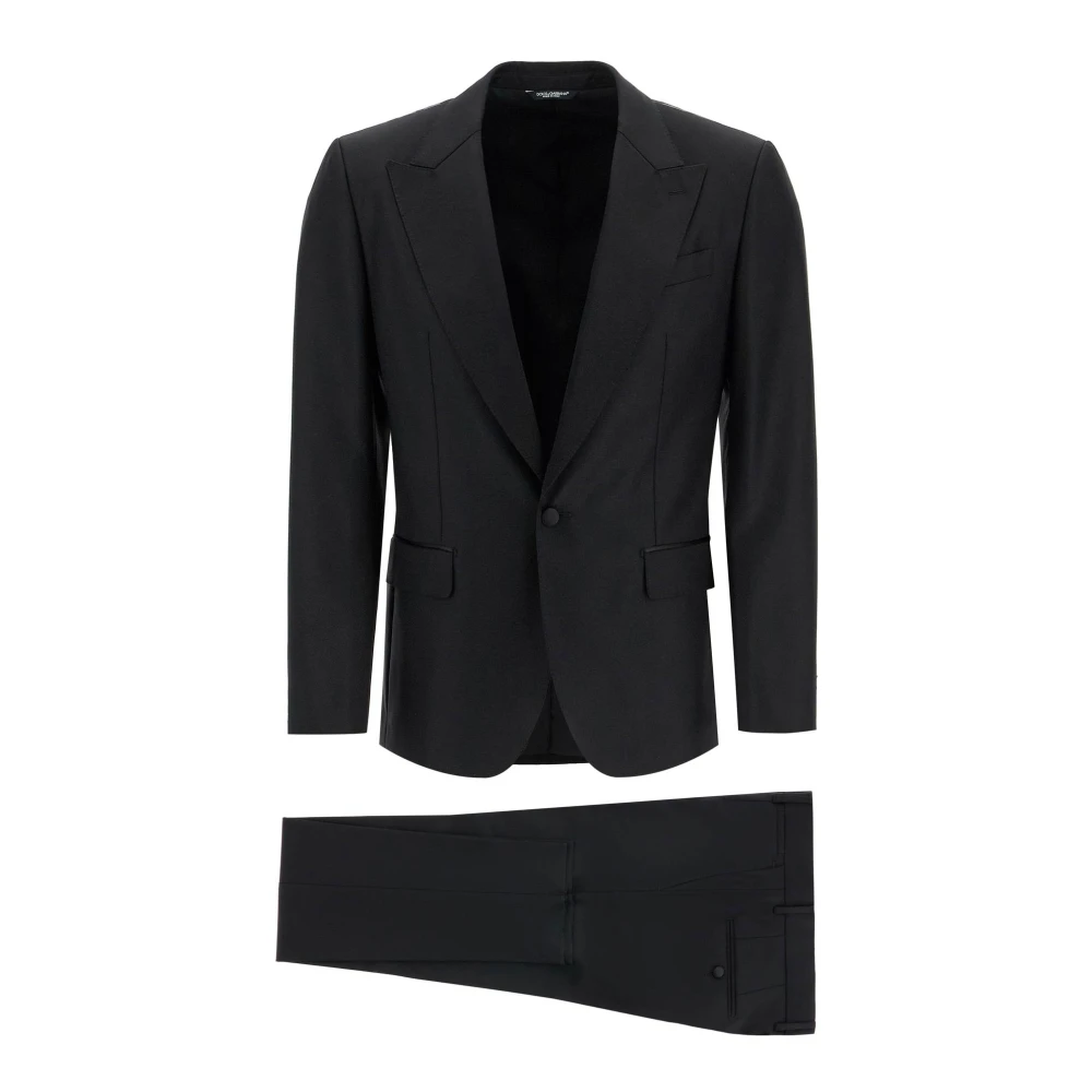 Dolce & Gabbana Uomo Nero Abiti S, New,