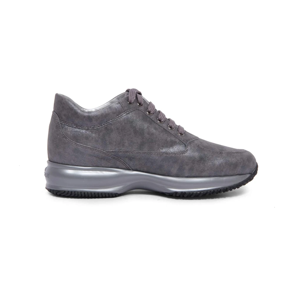 Hogan Women's Gray Sneakers, 6 Uk, Interactive Trainers