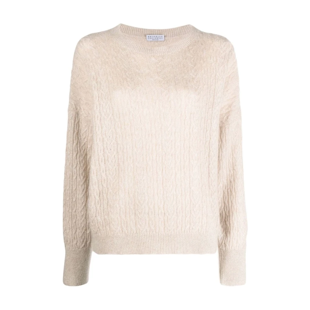 Knitwear > Round-neck Knitwear - - Brunello Cucinelli - Modalova