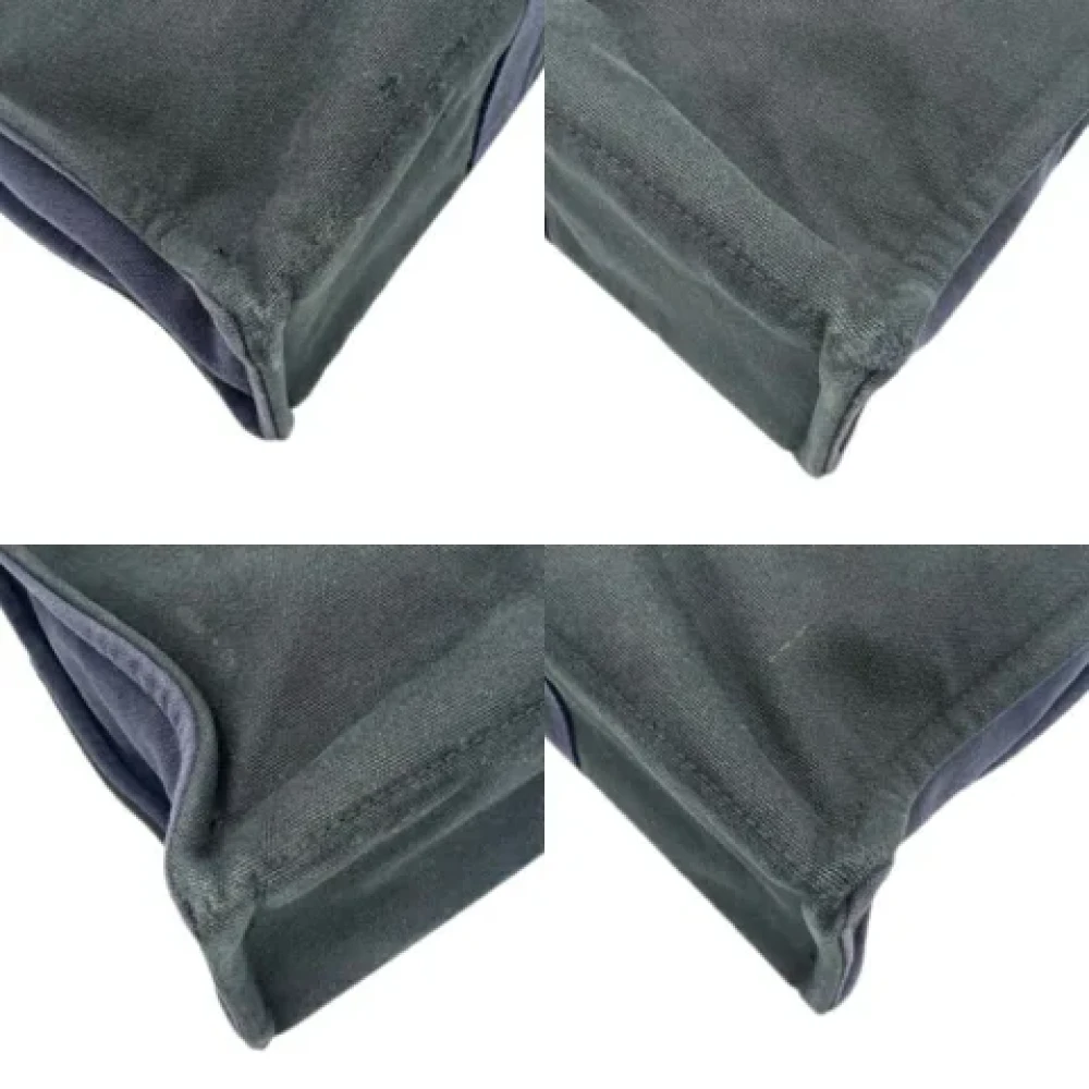 Hermès Vintage Pre-owned Fabric totes Blue Dames