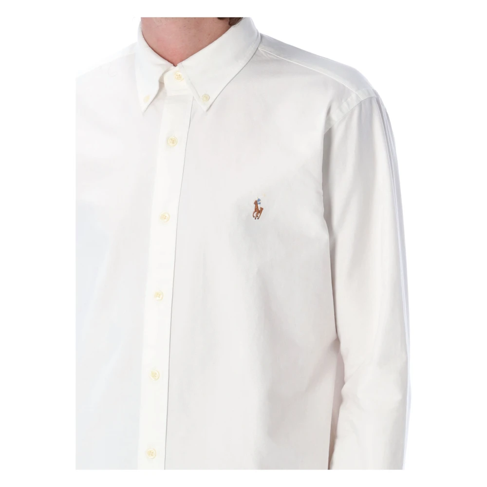 Ralph Lauren Custom Fit Overhemd White Heren