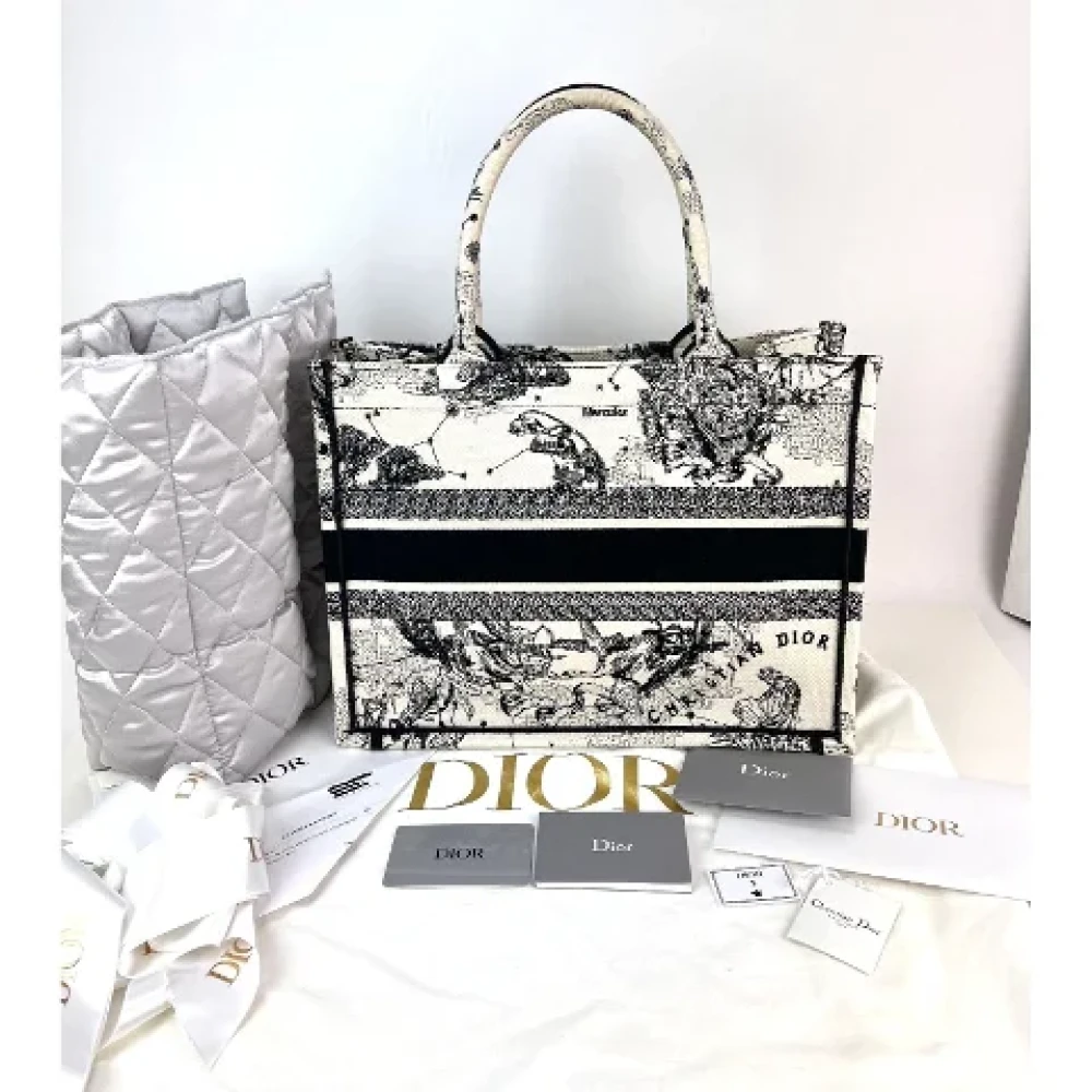 Dior Vintage Pre-owned Canvas dior-bags Black Dames