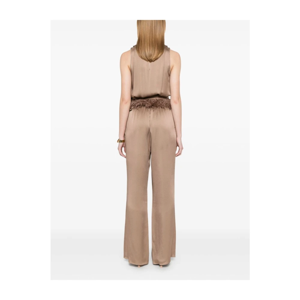 Antonelli Firenze Bruine Elastische Taillebroek Brown Dames