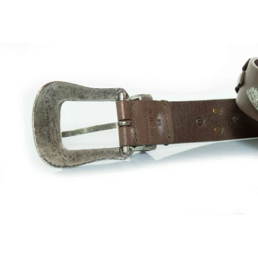 Isabel Marant Pre-owned Leather belts Brown Dames