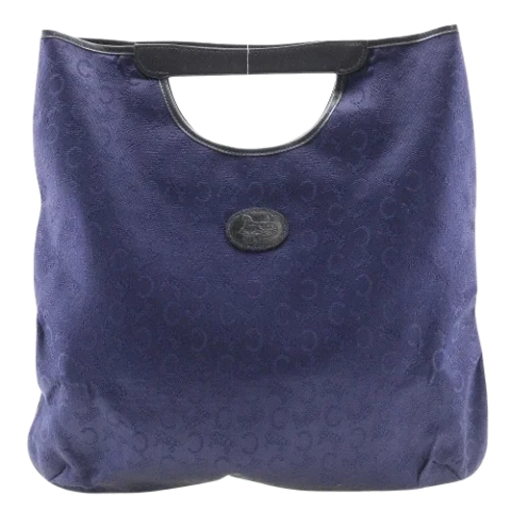 Celine Vintage Pre-owned Canvas totes Blue Dames