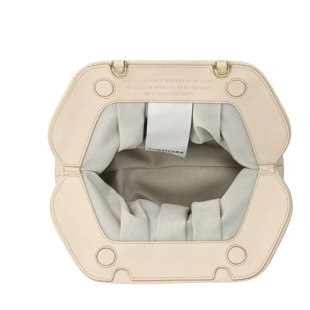 THEMOIRè Shell Handtas Tia Clutch White Dames