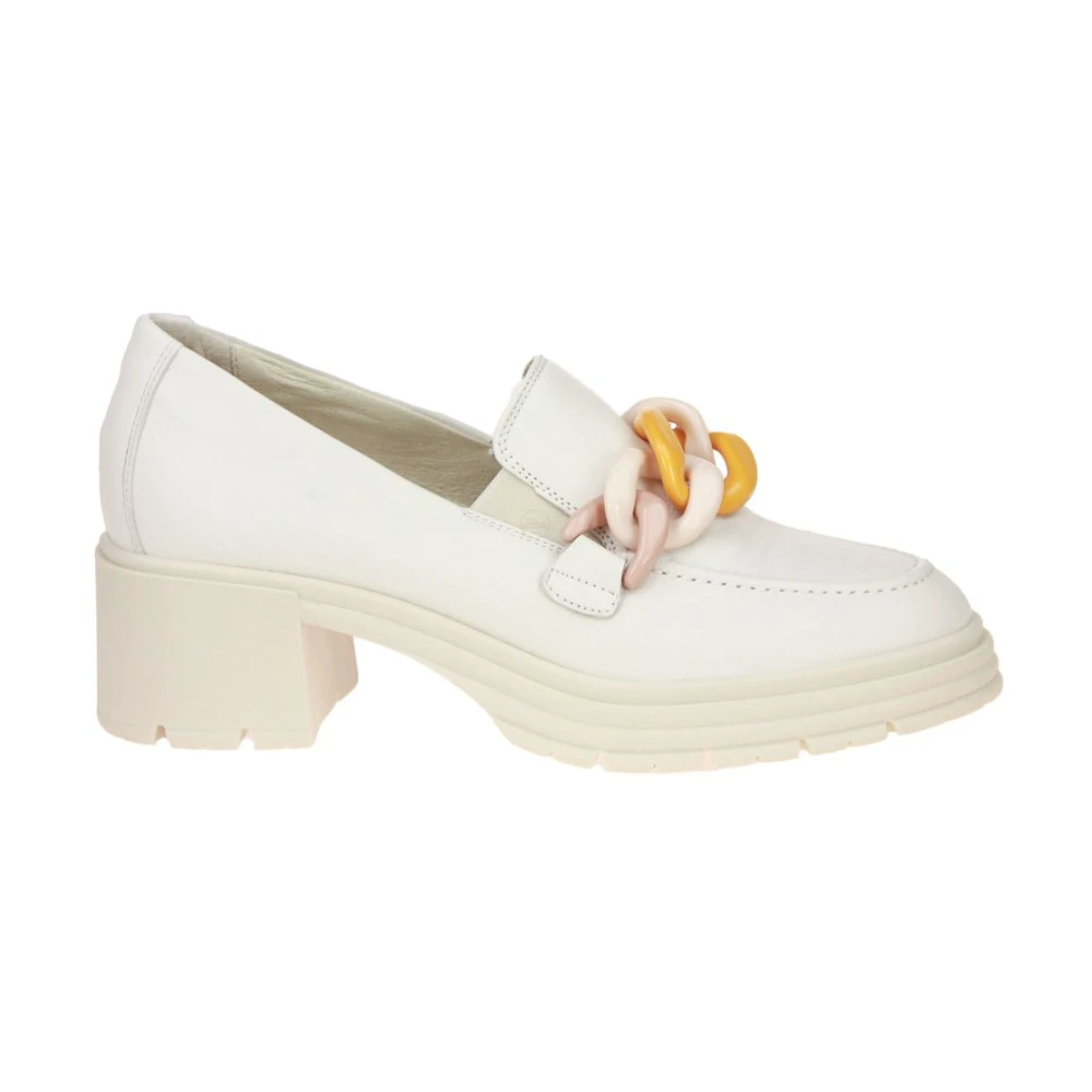 DL Sport Loafers White, Dam