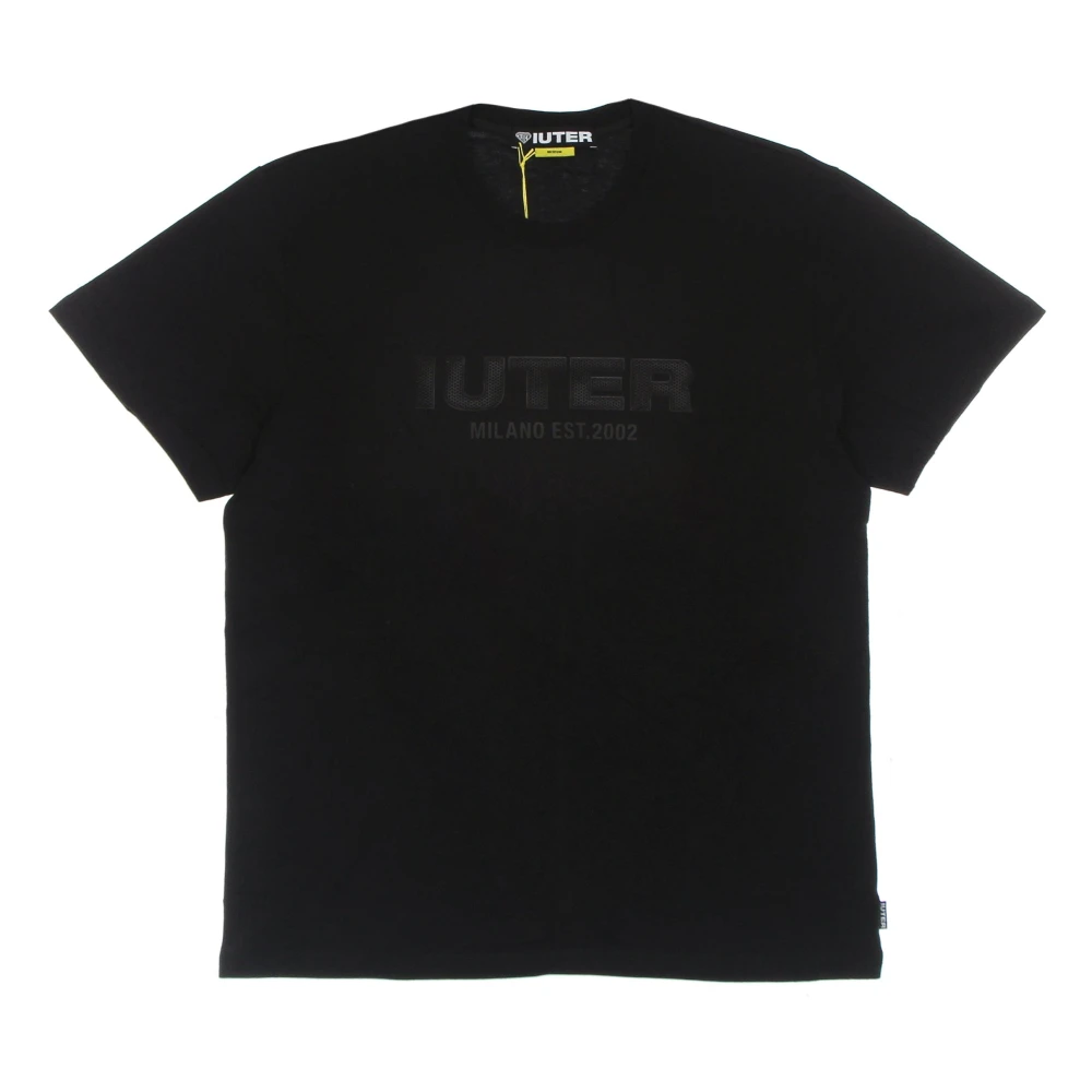 Iuter Zwart 2002 Est Tee Korte Mouw Black Heren
