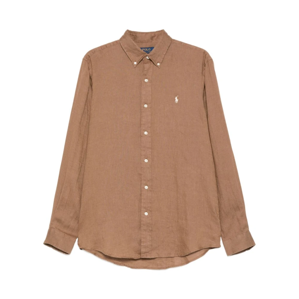 Polo Ralph Lauren Uomo Marrone Magliette, M, New,