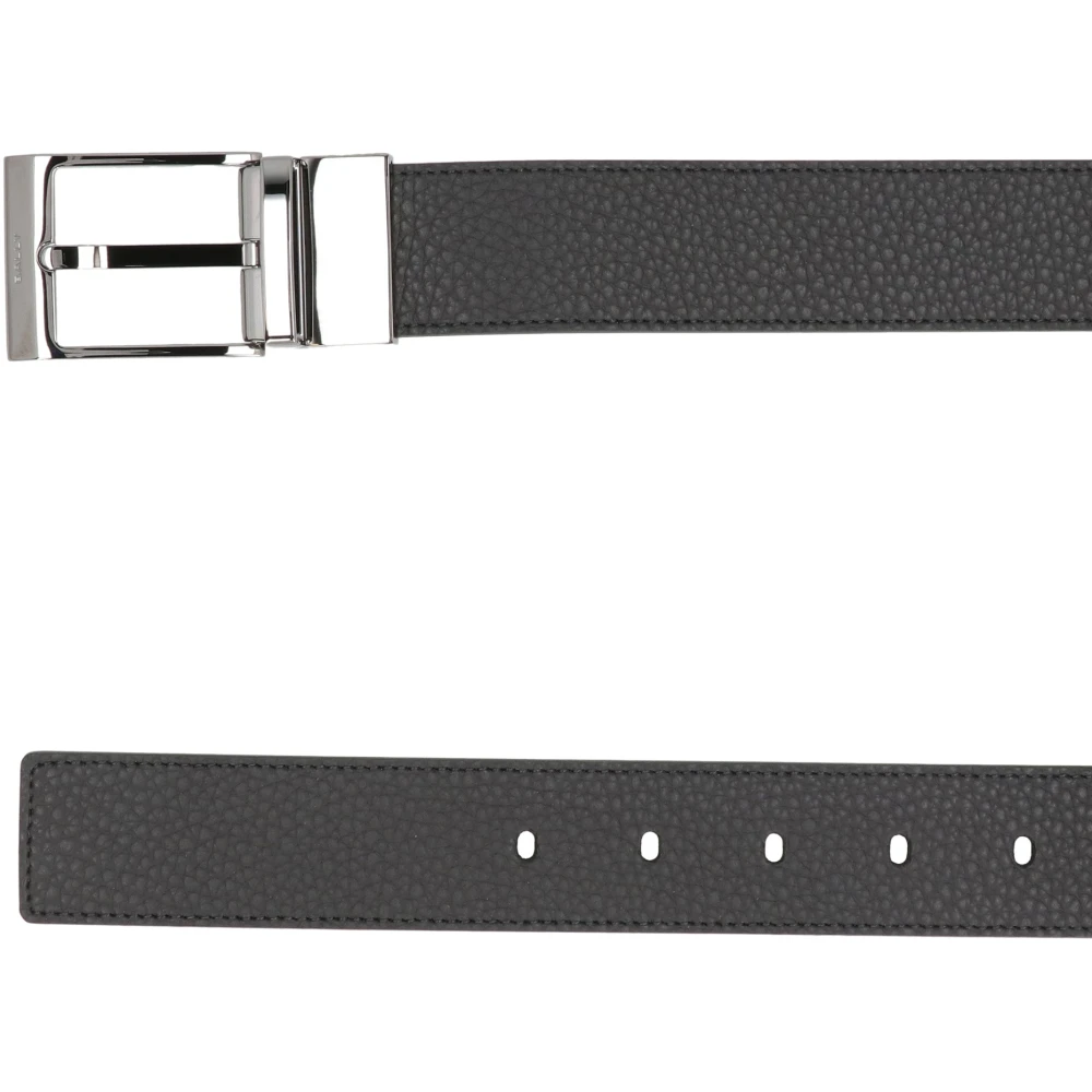 Bally Omkeerbare leren riem Black Heren