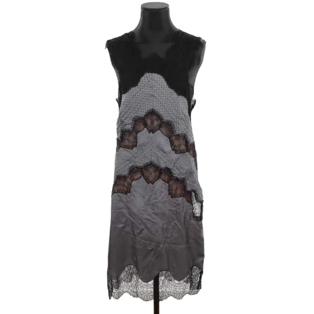 Fendi Vintage Pre-owned Silk dresses Multicolor Dames