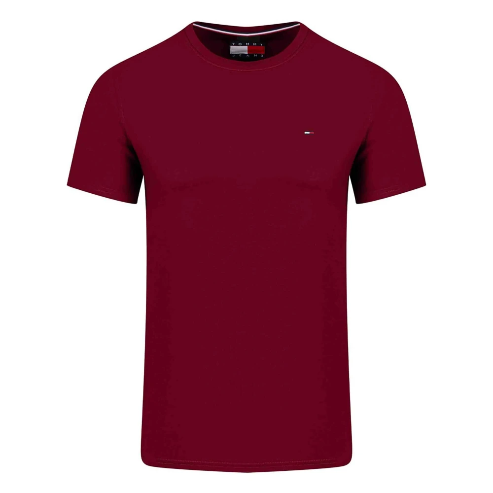 Tommy Jeans T-shirt Red Heren