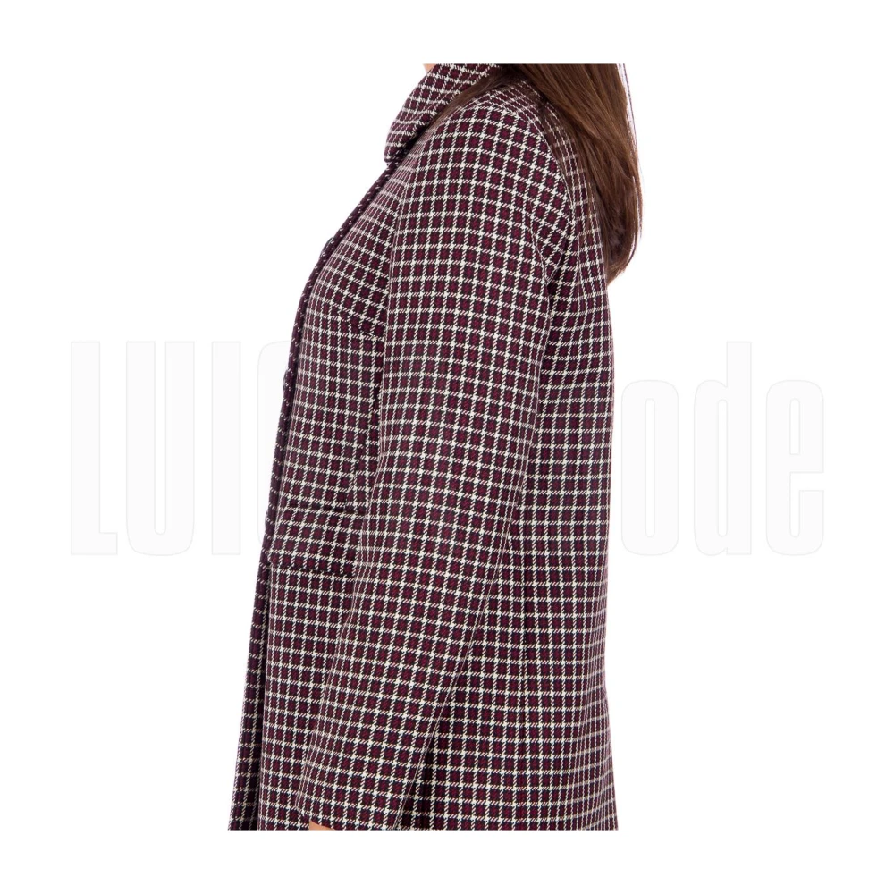 Aspesi Double-Breasted Jas Multicolor Dames