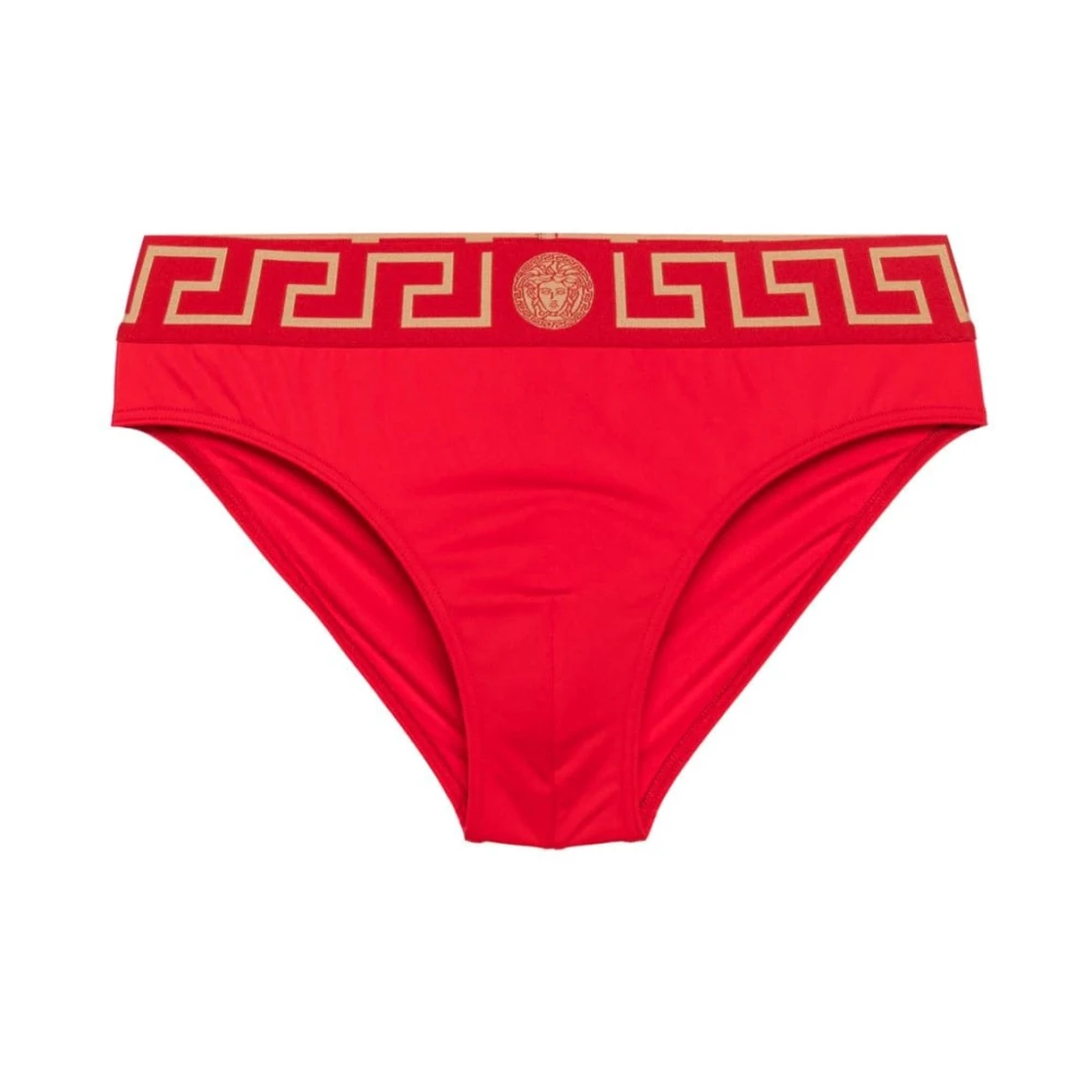 Versace Zee Kleding met Greca en Medusa Red Heren