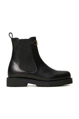 Elegant Svart Chelsea Booties