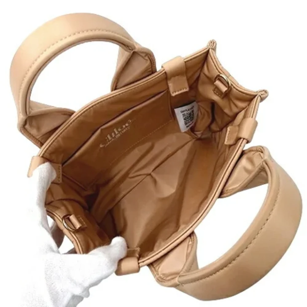 Chloé Pre-owned Nylon handbags Brown Dames