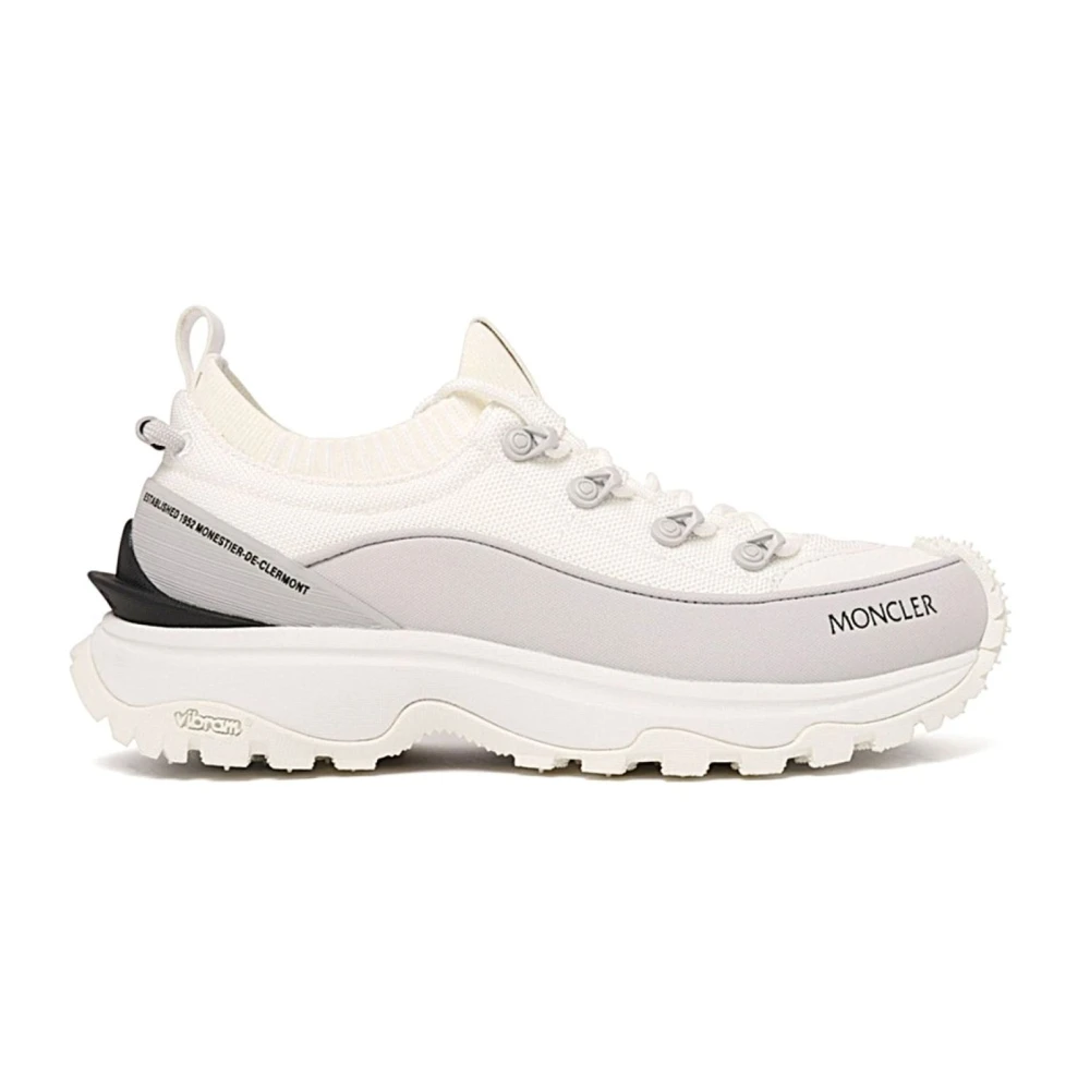 Moncler , Sneakers, Female, White, 5 Uk, Trailgrip Lite3 Low Top Sneaker