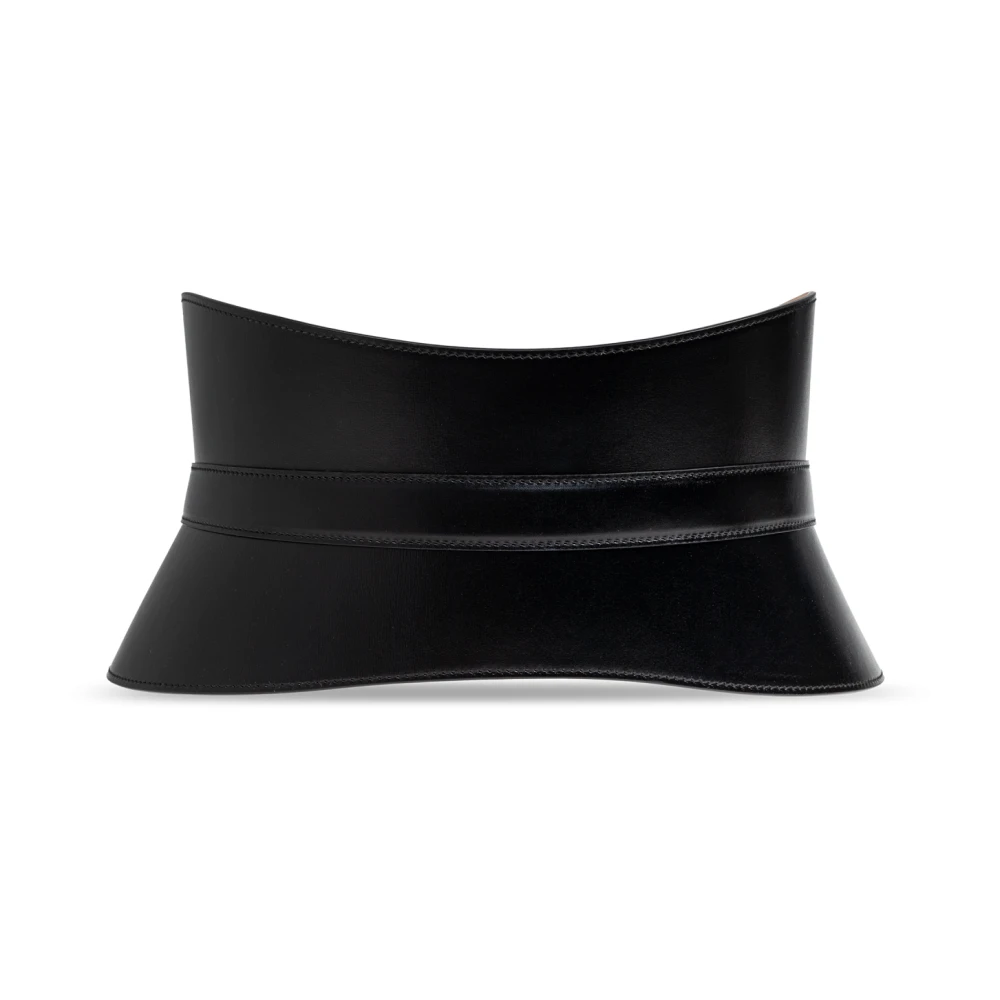 Alaïa Leren riem Black Dames