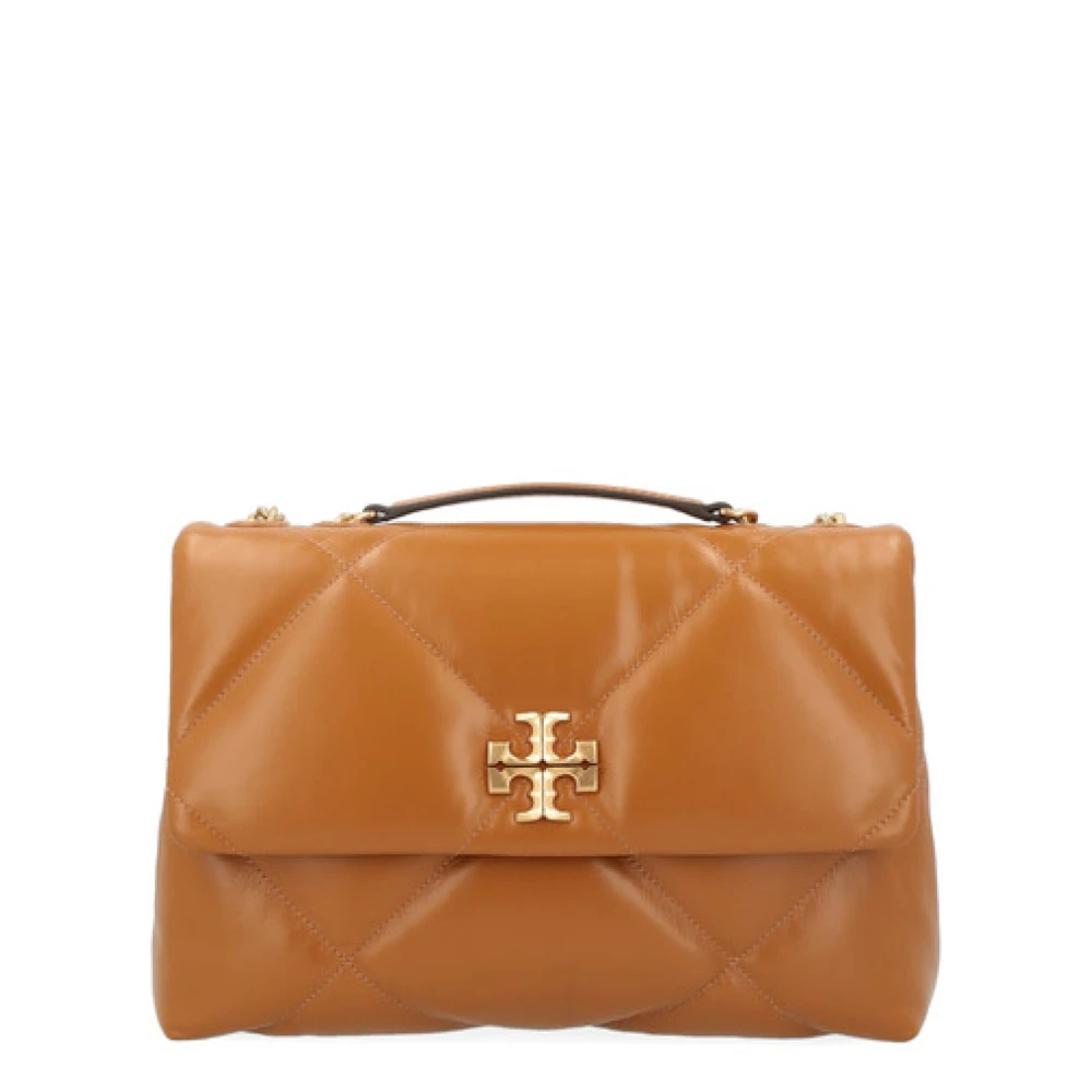 Tory Burch Diamantquiltad Stilfull Väska Brown, Dam