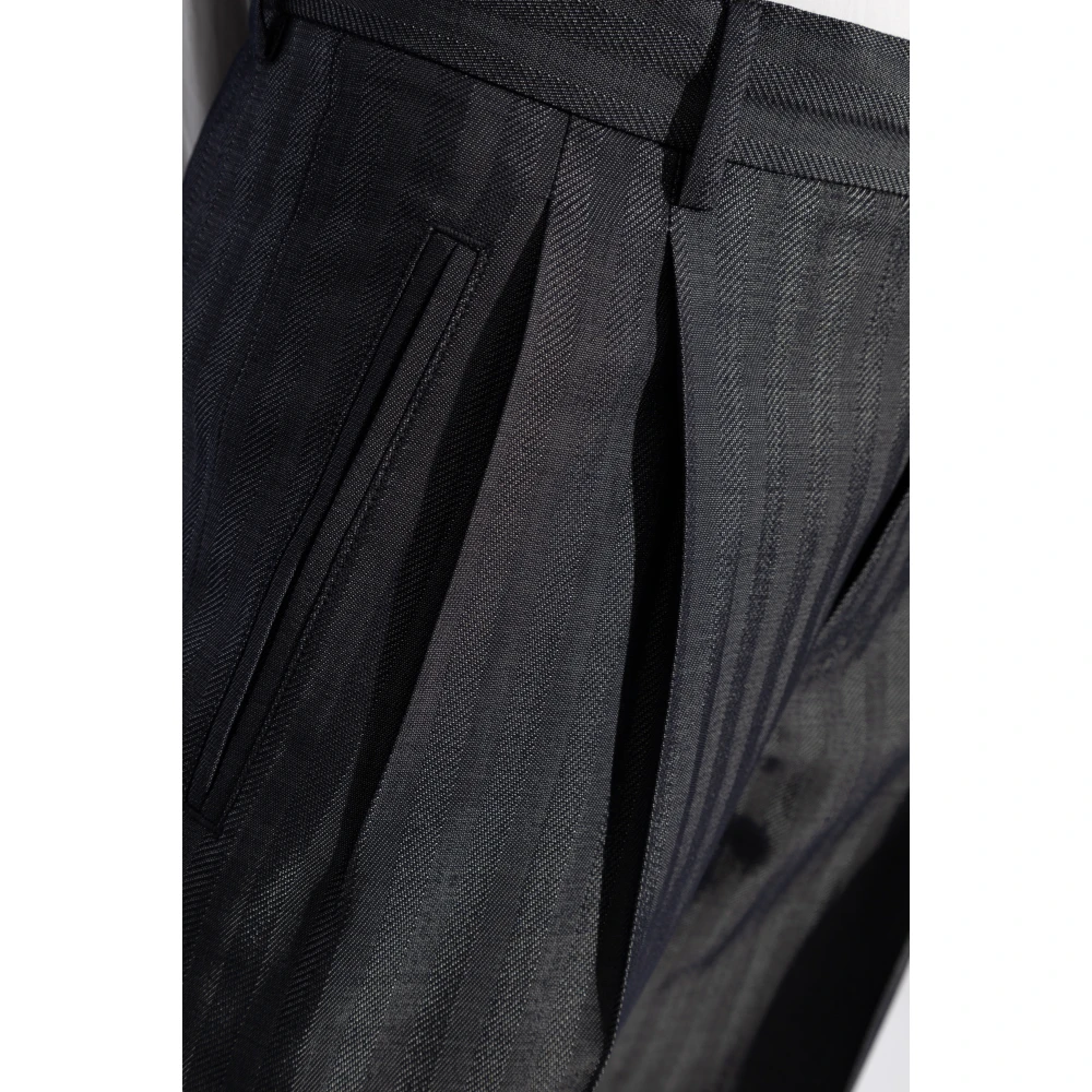 ETRO Geplooide broek Blue Dames