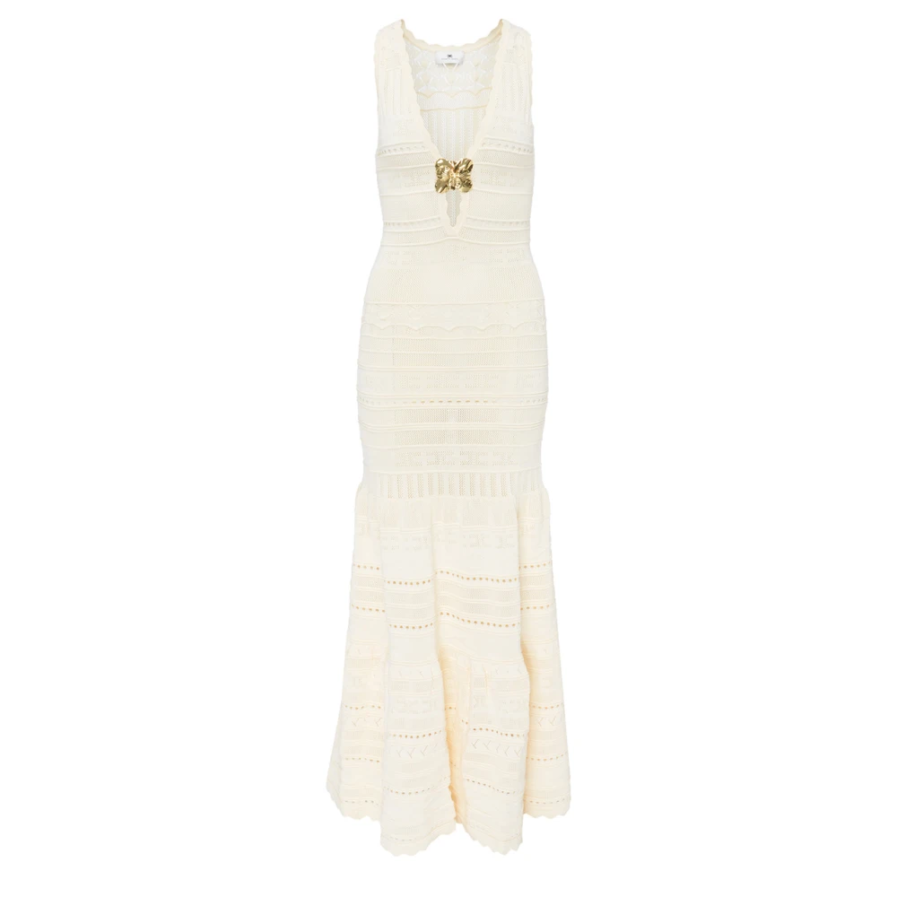 Dresses > Day Dresses > Knitted Dresses - - Elisabetta Franchi - Modalova
