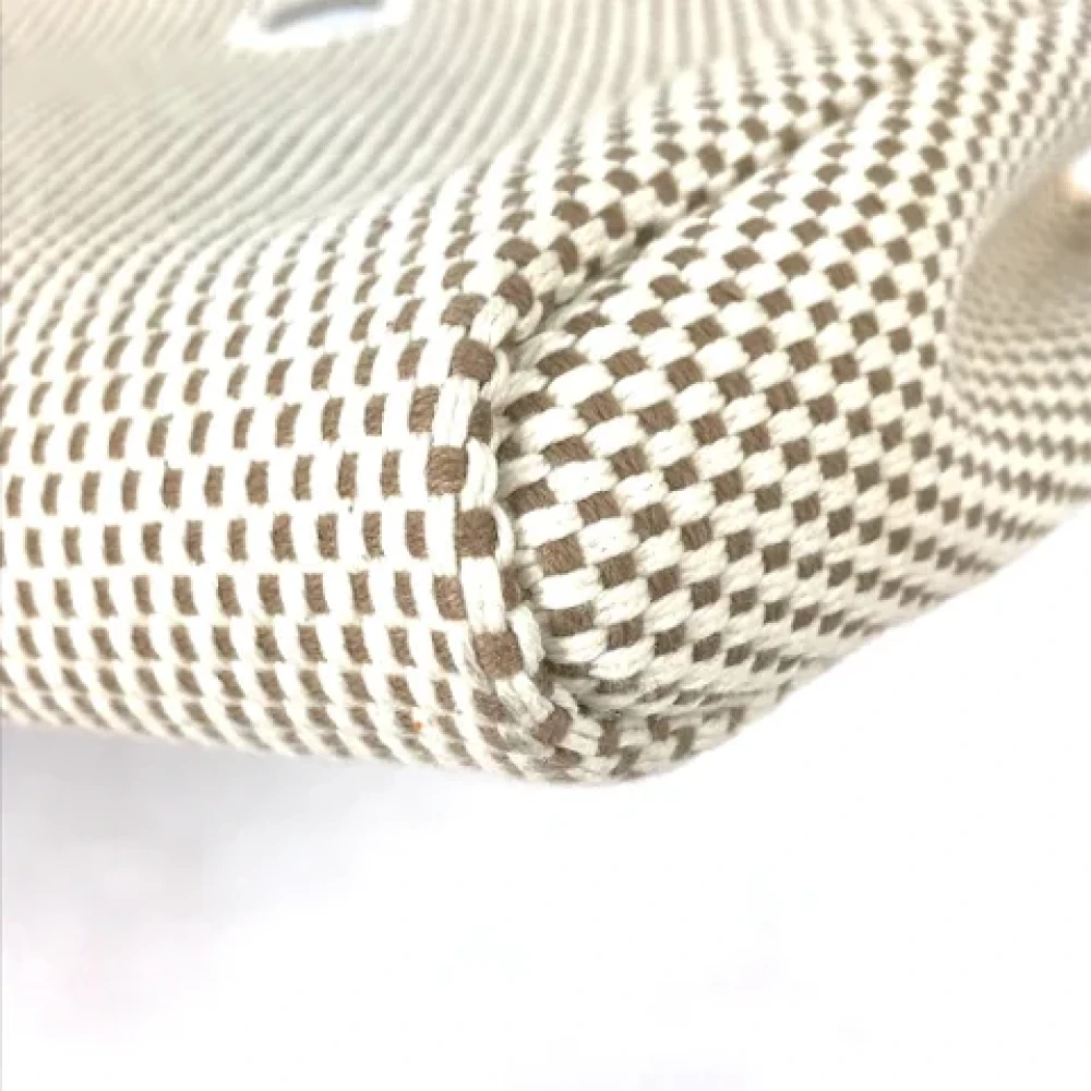 Hermès Vintage Pre-owned Fabric pouches Beige Dames