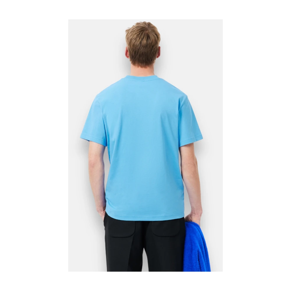 Lacoste Iconisch Blauw T-shirt Blue Heren