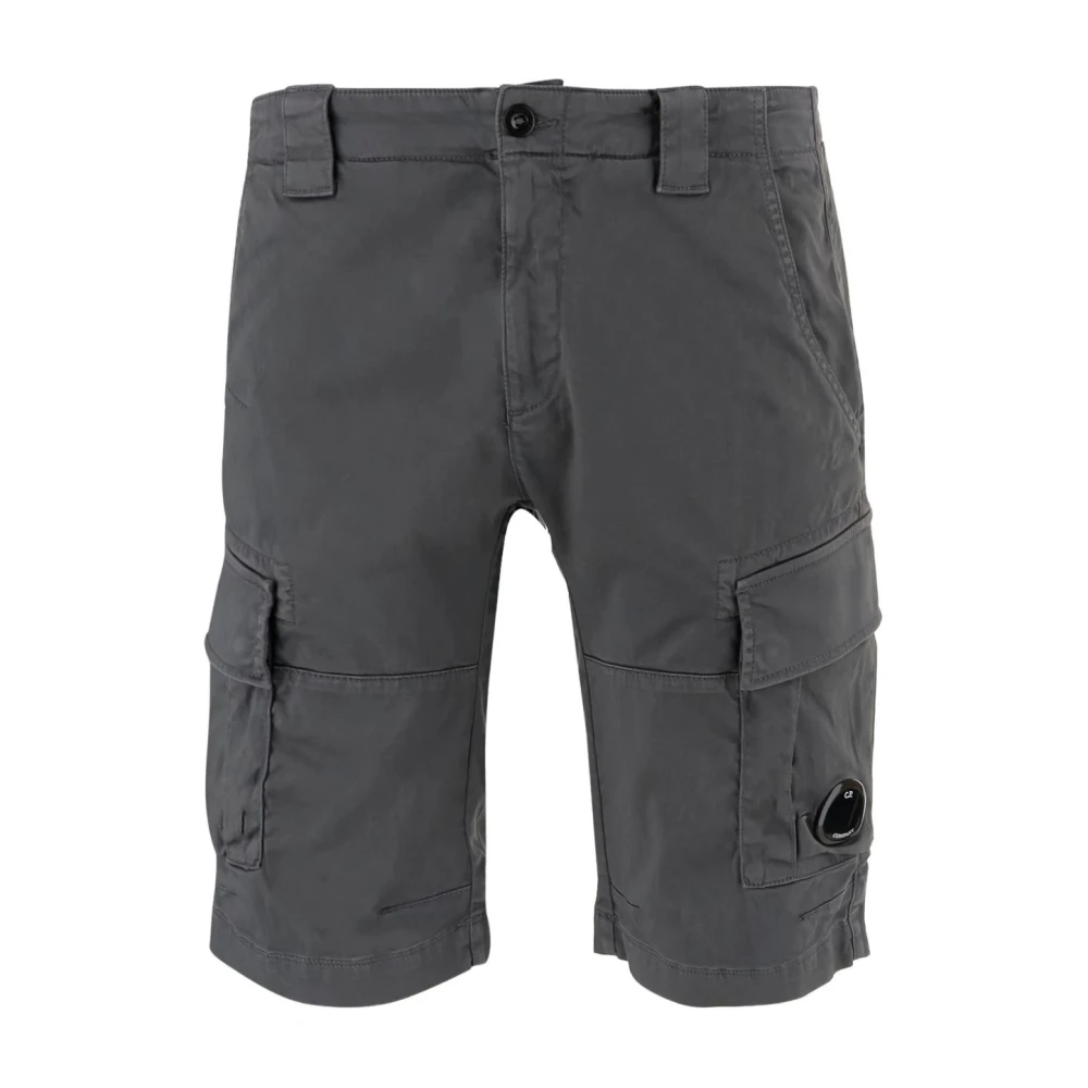C.p. Company Men's Gray Casual Shorts