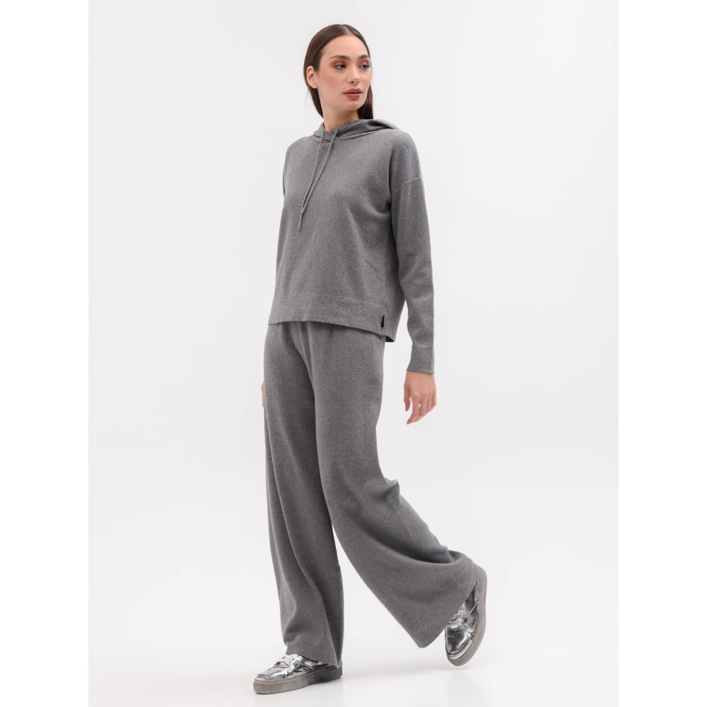 RRD Toni Up Hoodie Sweatshirt Gray Dames