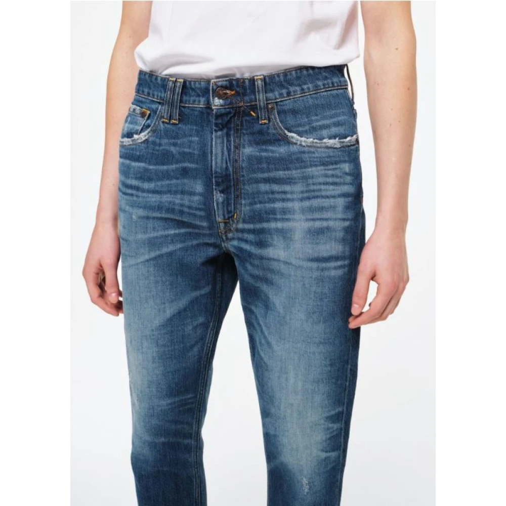 Cycle Heldere Blauwe Denim Jeans Blue Heren