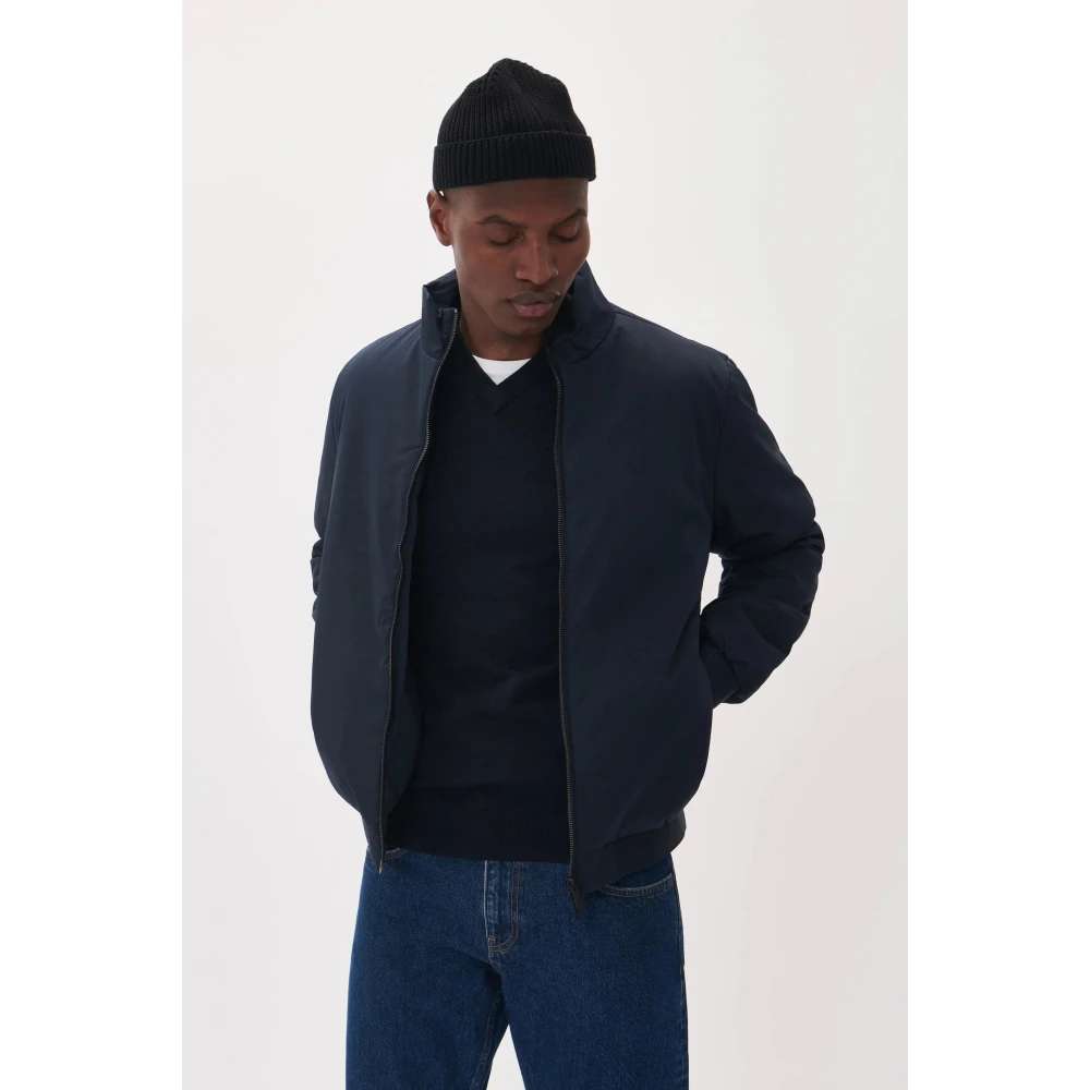 Matinique Stijlvolle Blouson Jas Blue Heren