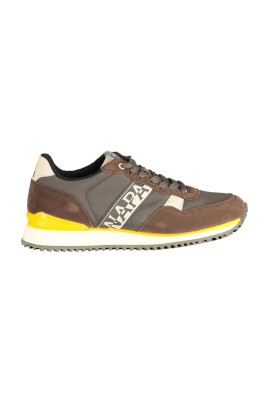 brown-polyester-sneaker-with-contrasting-details