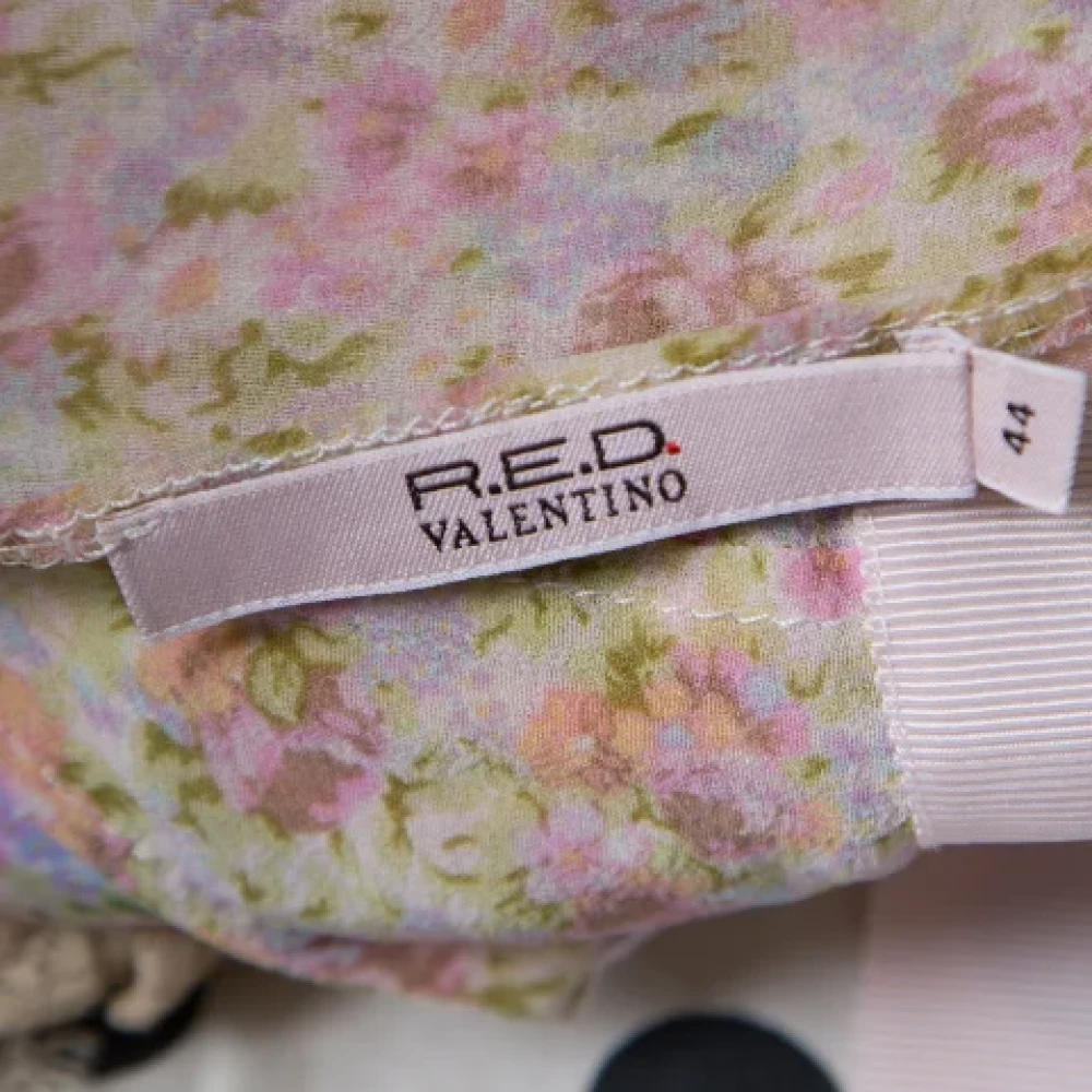 Valentino Vintage Pre-owned Silk tops Multicolor Dames